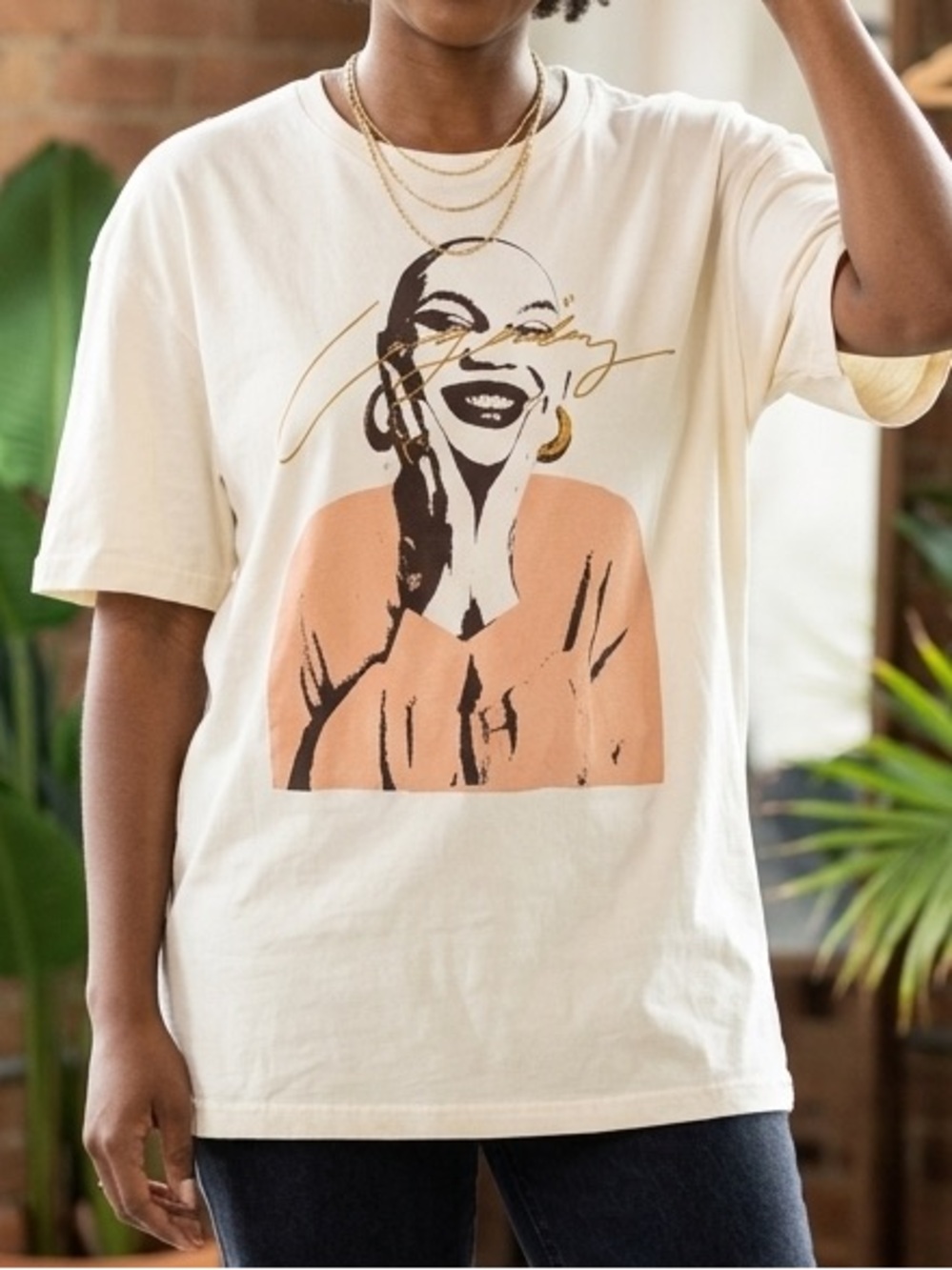 Legendary Rootz Ivory Short Sleeve Tee NWT Size XL